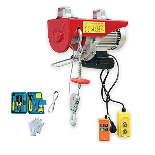 550W Elektrohebezug 250kg Tragkraft - Mit Fernbedienung & Halterung Für Werkstatt