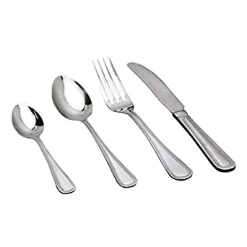 Genware NEV-DK-BD Knife, Dessert Bead Pattern (Pack of 12)