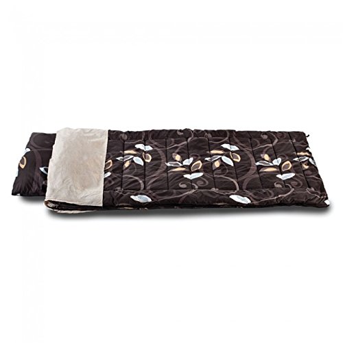 Beaver Brand Grand Atlanta 250, Sacco Letto con Lenzuolo Uomo, Marrone, 190 x 90 cm