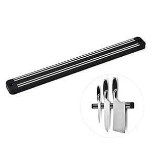 VKI® Barra Magnetica per Coltelli, Calamita Coltelli Striscia Banda Pensile, Portacoltelli Magnetico per Cucina, Magazzino, Garage