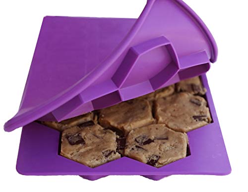 Shape+Store Smart Cookie Set of 2 Innovative 13-in-1 Cookie Makers (Purple)
