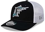 New Era Florida Marlins Trucker 9Seventy Snapback Adjustable Hat Blue