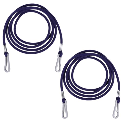 Cordón antipérdida para guantes infantiles azul marino con cuerda resistente para invierno pack de 2