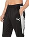 PUMA mens Speed Pants, Black/White, Large US