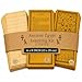 Egyptian Papyrus Blank Paper Set of 25 Sheets for Art Projects Scrapbooking Album Refill Scrolls and Teaching Ancient Hieroglyphic History 6x8 Inch (15x20 cm)