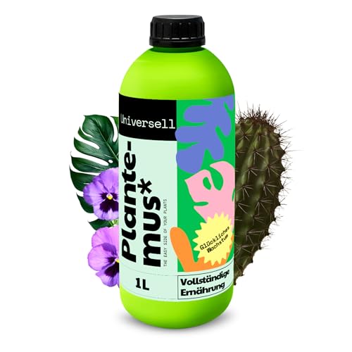 PLANTEMUS Universaldünger Flüssig für Innen- und Außenpflanzen, Blumen, Bäume und Sträucher, Professionelle Nährstoffversorgung, 1 L