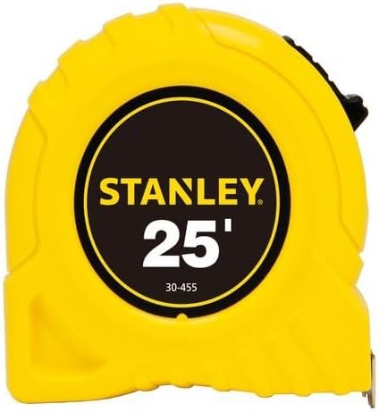 2 Pack Stanley 30-455 25' X 1" High-Visibility Tape Measure - Yellow