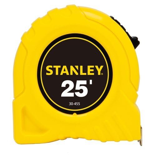 2 Pack Stanley 30-455 25' X 1" High-Visibility Tape Measure - Yellow