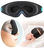 DUERME MEJOR, SIÉNTETE MEJOR - La exposición a la luz reduce la calidad del sueño, lo que puede hacer que sientas cansancio y lentitud al despertarte. Por eso creamos nuestro antifaz para dormir hombre y mujer que bloquea la luz por completo, para que puedas dormir profundamente sin importar dónde te encuentres ni qué hora es.