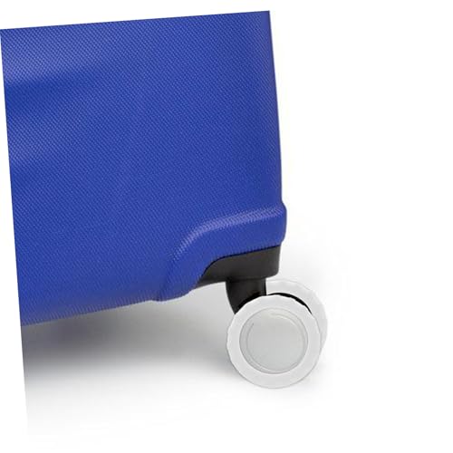 PartyKindom 8pcs Luggage Wheel Covers Silicone Suitcase Wheel Protectors Noise Reduction Dark Glow Easy Install Travel Business Case Sleeves4