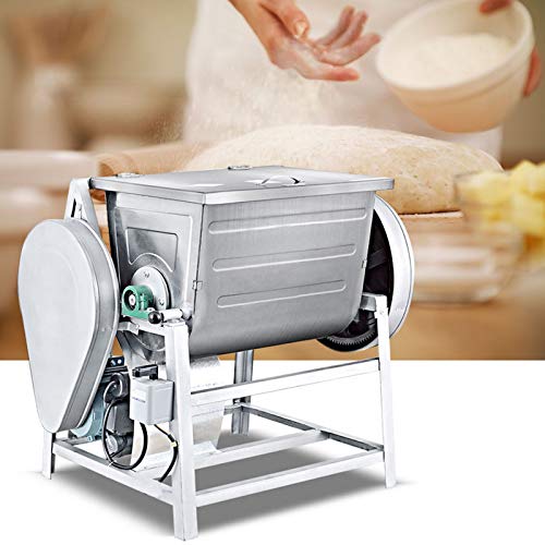 Electric Dough Mixer Mixing Machine, 30QT 110V Kneading Machine with 2 Speed, 50 RPM Kitchen