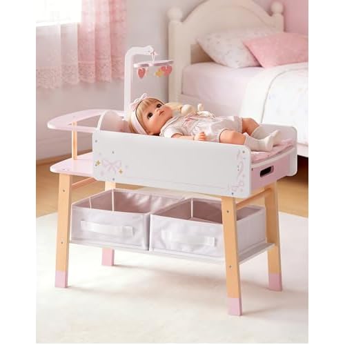 ROBOTIME Doll Changing Table for 18 Inch Dolls