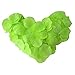 EMAXELER Green Silk Rose Flower Petals for Wedding Table Confetti Bridal Party Decoration - 1000pcs