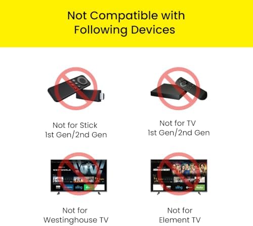 Replacement Remote for Insignia Toshiba Amazon Fire Smart TV, with Voice Control — view 7