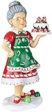 Christmas Paradise Weihnachtliche Deko-Figur Bäckerin 27cm Tischdeko