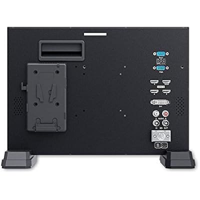 FEELWORLD 15.6 inch 4K Broadcast Director Monitor with IPS UHD 3840x2160 4x4K HDMI Quad Split Display 3G SDI VGA DVI for Professional Live Event Post Production Director Film Camera Field 4K156-9HSD