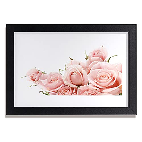 Cadre murale en MDF avec photo de roses Tulup aux finitions soignées 30x20