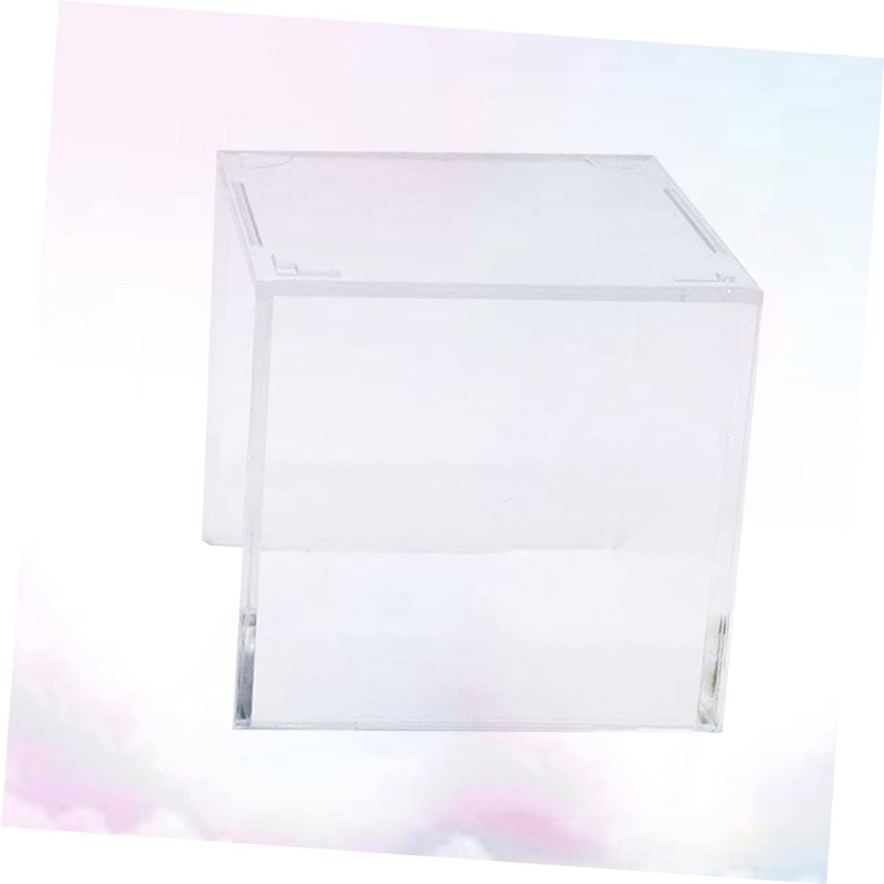 Generic Baseball Display Stand UV Protection Acrylic Softball Case Display Case for Ball Collectible Box image 5