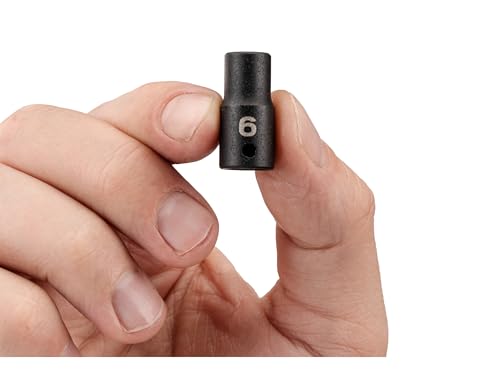Image of TEKTON 1 /4 Inch Drive x 6 mm Shallow 12-Point Impact Socket | SID02306