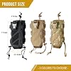 OneTigris MOLLE Water Bottle Holder - Adjustable 18-32oz Bottle Pouch, 500D Nylon Tactical Bottle Holster for Hiking, Travel & Outdoor