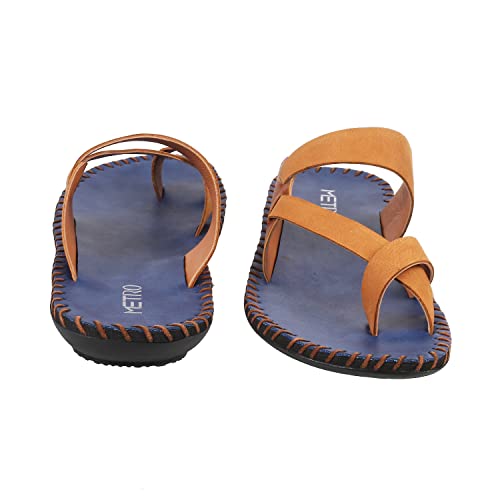Image of Metro Mens Leather Chappals