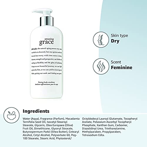 Philosophy 56001180000 Amazing Grace Firming Body Emulsion 16 Fl Oz thumb #7