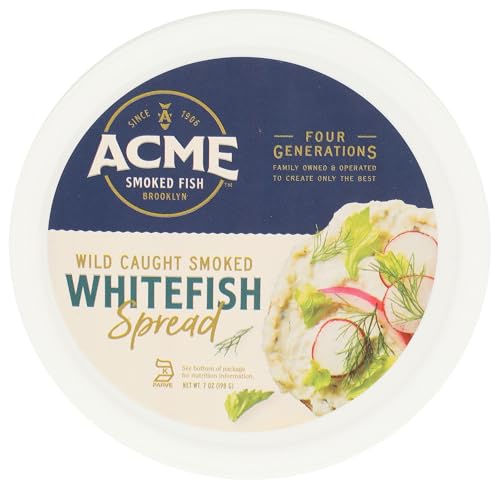 Acme Smoked Fish, Frozen Whitefish Spread Prev, 7 Ounce