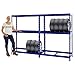 Produktbild PROREGAL Mega Deal 2X Reifenregal Tiger Blau bis zu 24 Reifen 180x130x50 cm