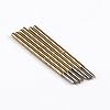 Spring Test Probe, 100 stks P50-B1 0.68mm Ronde Pogo Pin Metal Needle Tools, Pin Spring Contact Probe for Test Tools