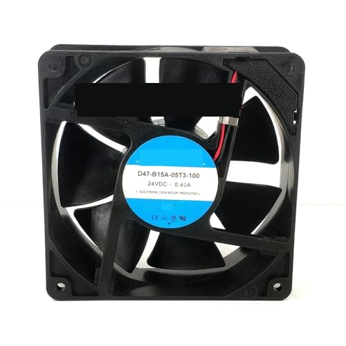 Ventilateur de refroidissement DC 24V à haute pression statique 12cm