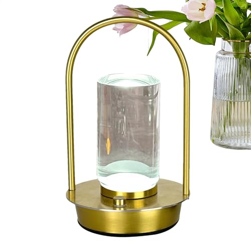 Lampe sans fil tactile en cristal pour créer une ambiance douce au salon