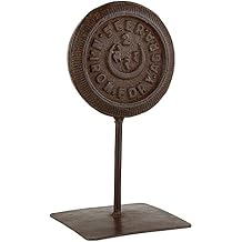 Creative Brands 47th & Main Rustic Tabletop Decorative Stand, 9.5" Tall, Iron