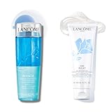Lancôme Bi-Facil 125ml & Gel Éclat Cleanser 125ml Bundle, Waterproof Eye Makeup Remover & Hydrating Foaming Face Wash for All Skin Types