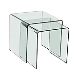 Material: Gehärtetes formgebogenes Sicherheitsglas