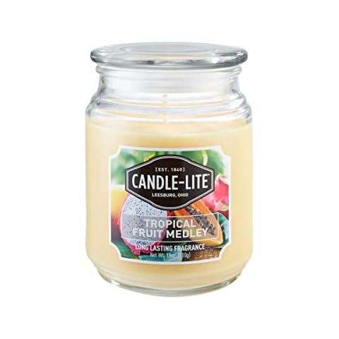 Candle-Lite Duftkerze im Glas mit Deckel Cover