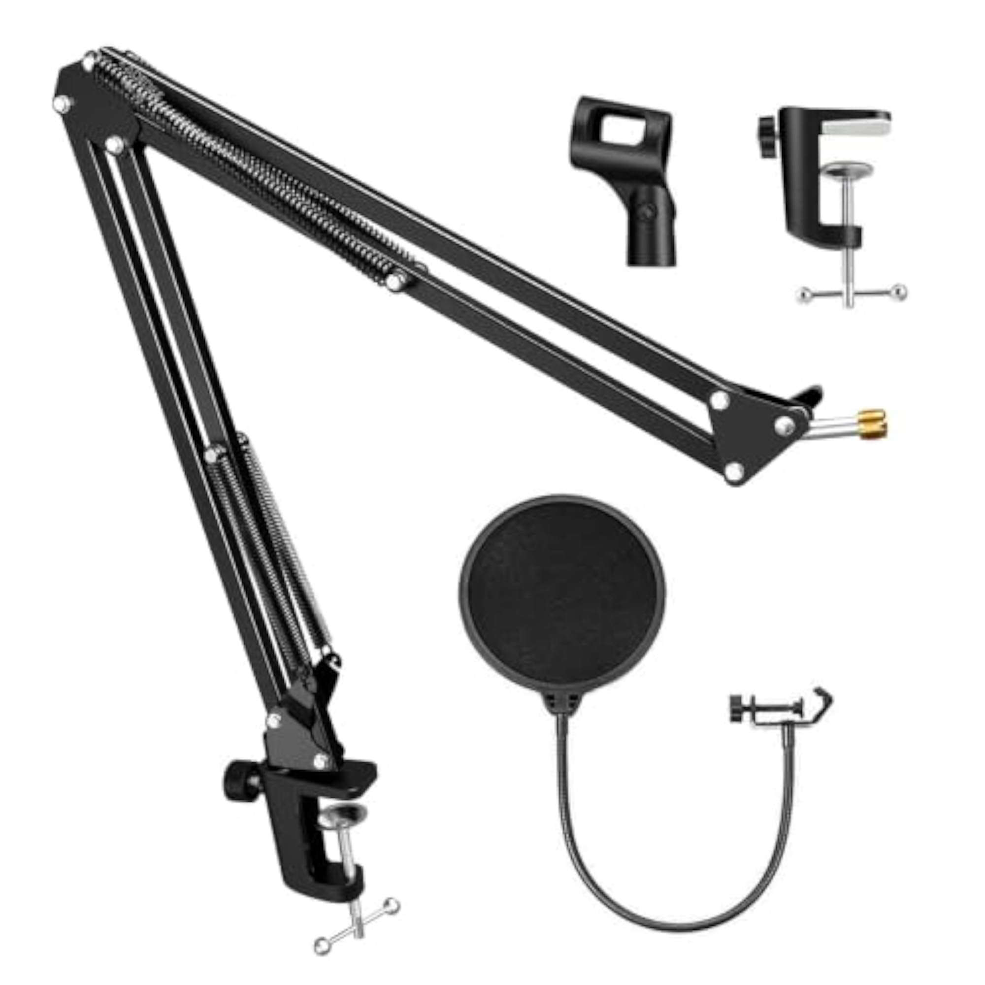 NB35POP Home Series Mic Boom Arm Stand with Pop Filter