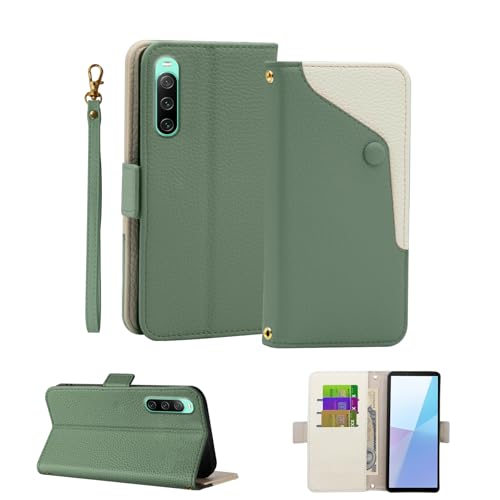 Sony Xperia 10 IV �P�[�X �蒠�^ �\�j�[ �G�N�X�y���A10 ��4���� �p ���z�^�P�[�X �J�[�h���[ ���� ������� �㎿ �S�ʕی� Xperia 10iV SO-52C docomo / SOG07 au �Ή� �y�� �֗� �l�C �M�t�g