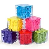 ThinkMax Money Maze Puzzle Box for Kids and Adults, Perfect Money Holder Maze Puzzle Gift Box (6 Pack)