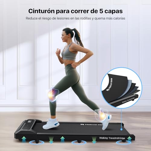 Miniatura 6 de Mobvoi Cinta De Correr Para Caminar En Escritorio - Portátil Y Compacta Para Hogar Oficina, Con Control Remoto, Soporta 120kg, Velocidad Ajustable 2-6 Km H