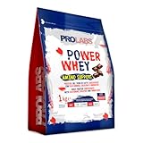 PROLABS – Proteine in Polvere POWER WHEY AMINO SUPPORT Concentrate Ricche di Aminoacidi Essenziali e BCAA - Whey Protein + Creatina, Glutammina e Vitamina B6, Crescita, Forza e Recupero 1kg Cioccolato