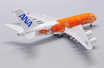 Amazon.com: JC Wings ANA Airlines for Airbus A380 JA383A Orange