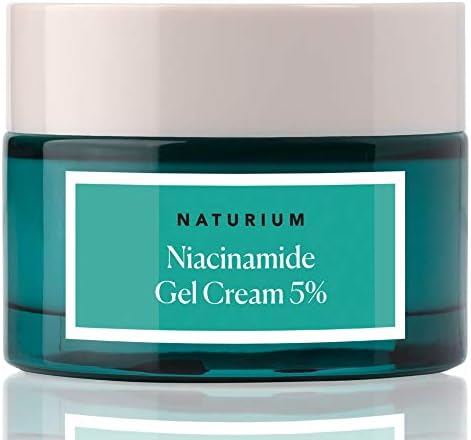 Naturium Niacinamide Gel Cream 5% - Dark Spot Corrector & Face Moisturizer for All Skin Types, 1.7 oz