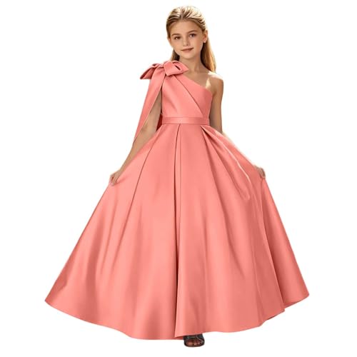 Vestido de princesa para niñas con hombro descubierto ideal para cumpleaños