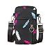 Produktbild Travel Moblie Phone Shoulder Pouch Crossbody Bag for Samsung Galaxy S20 Ultra / S20+ / Note10+ / A71 / A41 / A51 / iPhone 11 Pro Max/XS Max/OPPO A9 / Google Pixel 4 XL, Federn, Crossbody