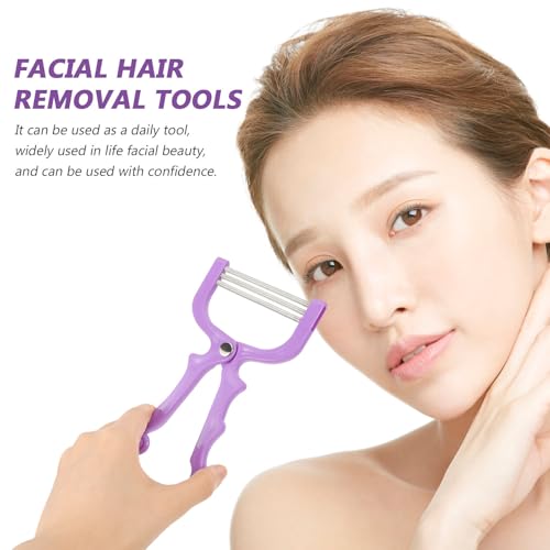 Alipis 3pcs Portable Facial Hair Remover Spring Epilator Handheld Face Epilator with Plastic and Metal Material Easy to Grasp Facial Hair Removal Tool for Upper Lip and Chin Random Color - Image 9