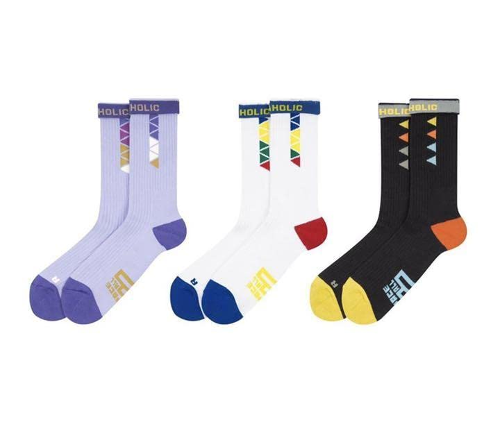 Amazon.co.jp: タグ付ballaholic 5周年 店舗ソックス 3足セット 