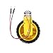 AEDIKO 4 Sets TT Motor DC 3-6V Gearbox Motor Dual Shaft 200RPM Ratio 1:48 Motor with Tire Wheel Kit for Arduino DIY Smart Car Robot