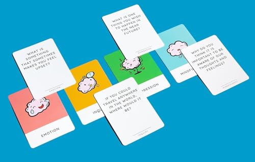 Image of DUNGRANI ENTERPRISE Party Card Games Collection Adult Family Trivia Conversation Music Challenge Strategy Travel Game Night Fun for Friends Couples Kids (Mindful Talk)