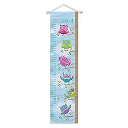 Let’s Make Memories – Personalized Growth Chart for Unisex Kids – Taller & Taller Growth Chart – Customized with Name…