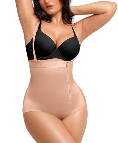 SHAPELLX Tummy Control Shapewear Panty High Waist Faja Body Shaper